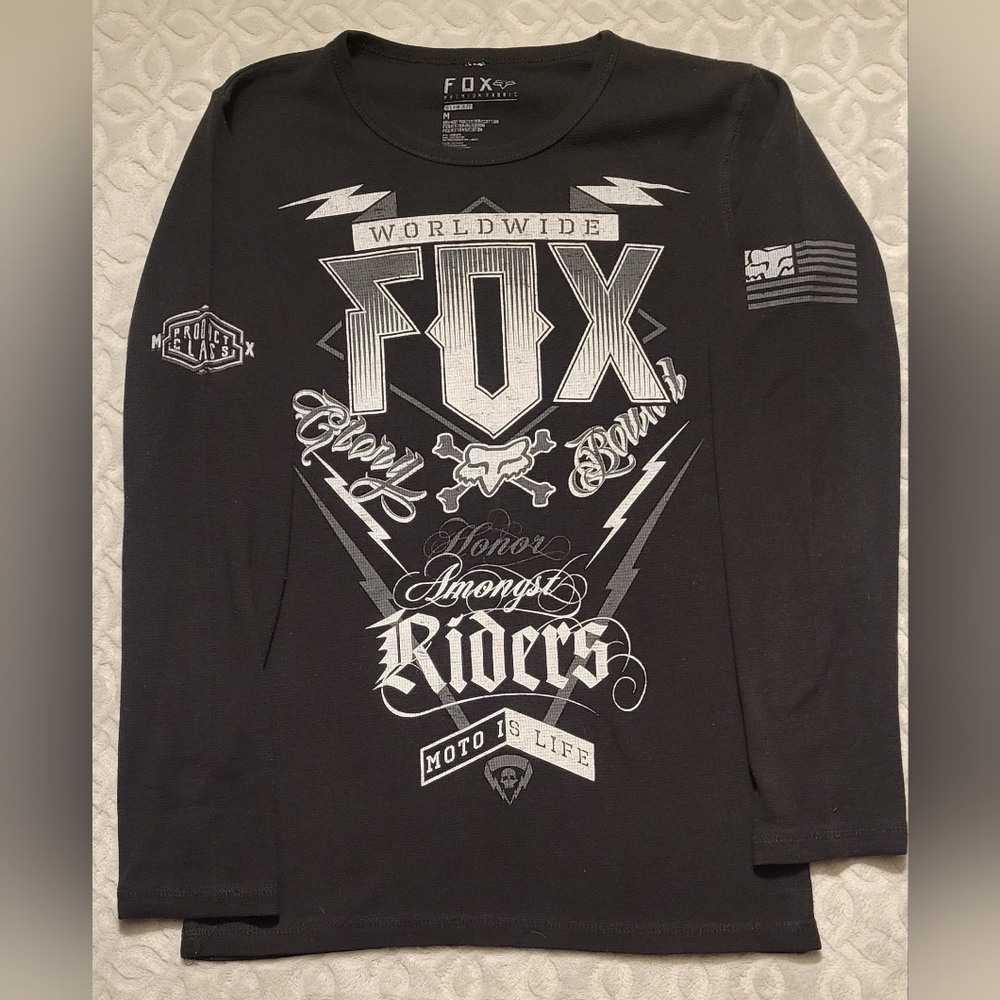 Fox Worldwide Graphic Long Sleeve Shirt